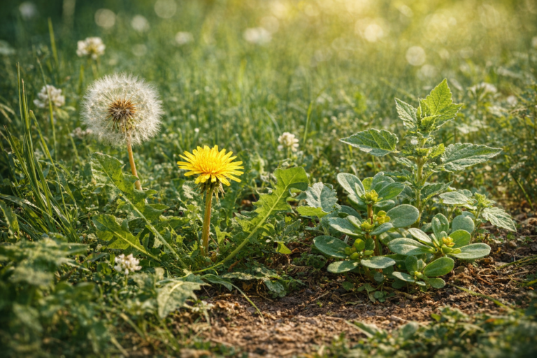 Backyard Weeds Good for Your Brain