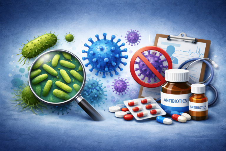 Why Antibiotics Won’t Cure Your Cold: The Truth About Viruses vs. Bacteria