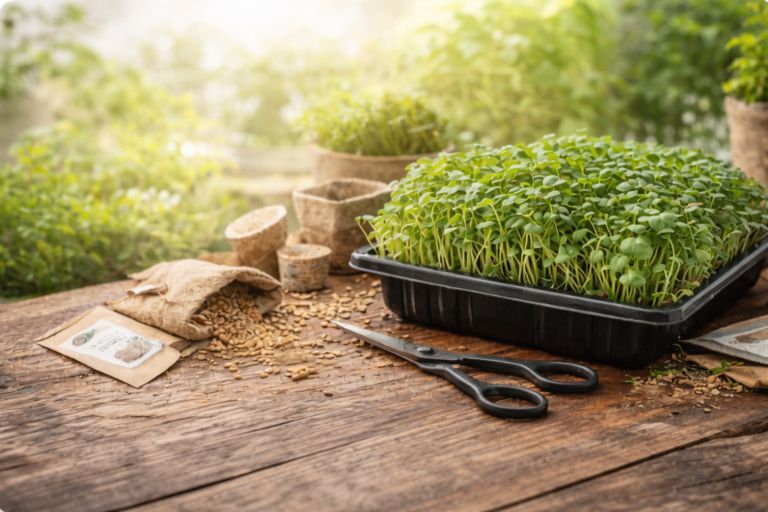 Microgreens: The Easiest Way to Grow Fresh, Homegrown Superfoods in Just 14 Days