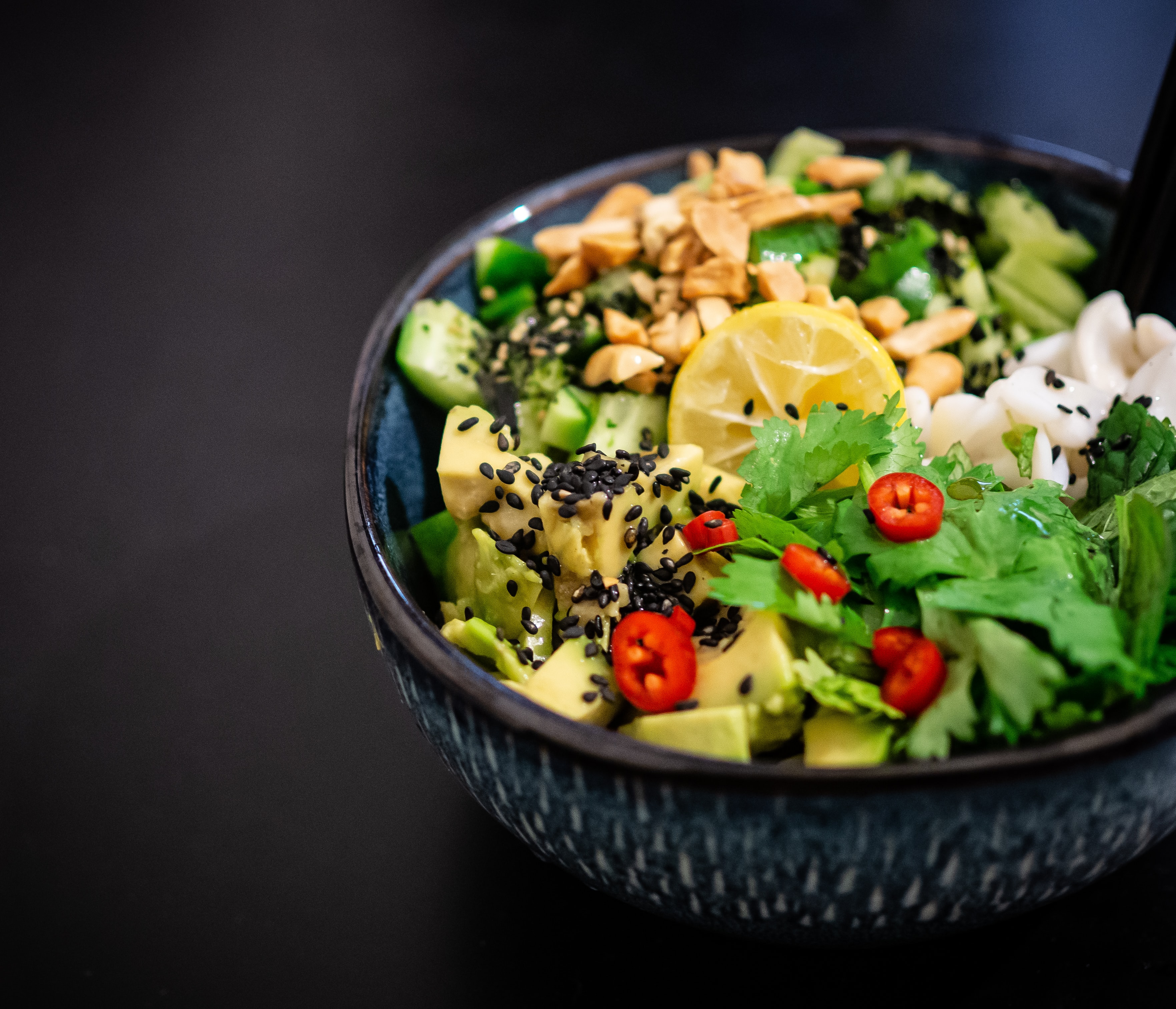 bowl of vegan healthy good